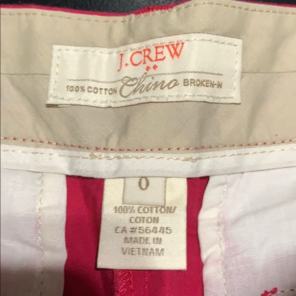 J. Crew Chino Broken-In shorts - Picture 3 of 3